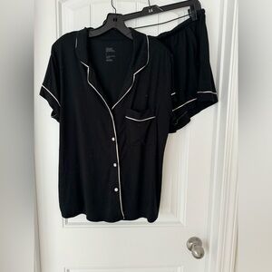 Stars Above Short Sleeve Pajama Top & Bottom Set